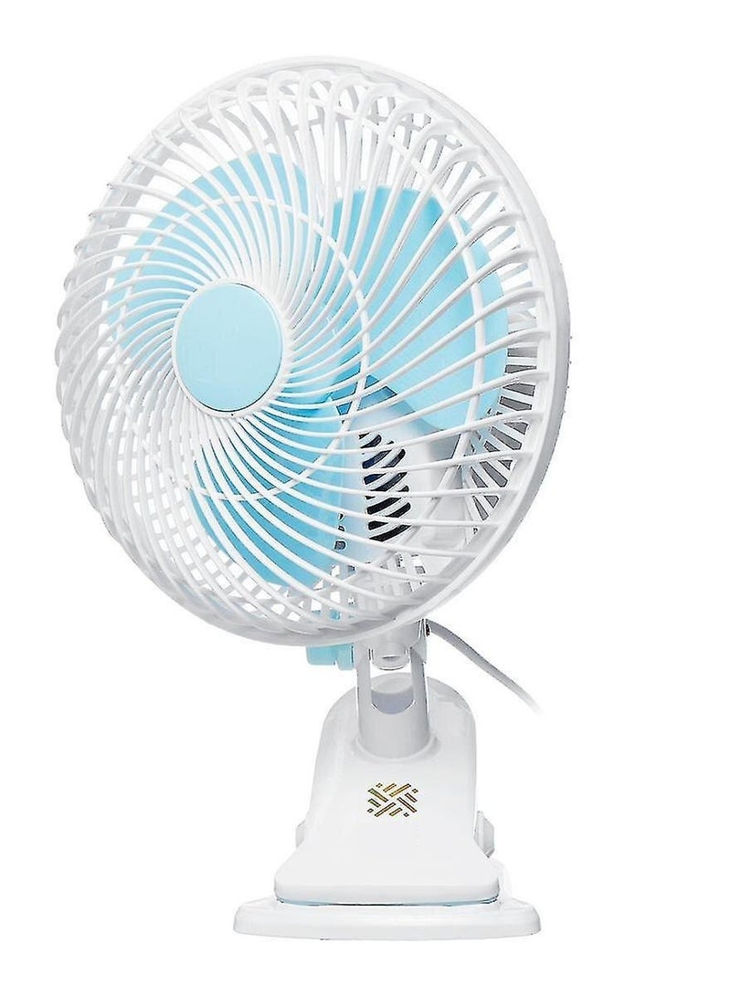 Desk pedestal fans 180° adjustable desktop table electric fan high speed clip on cooling fan ac 240v - Image 4