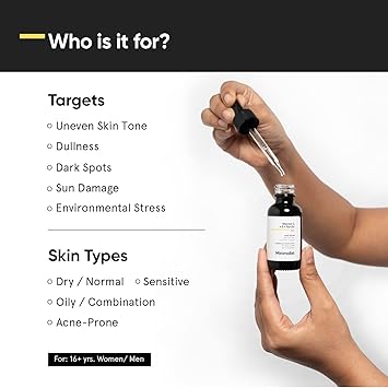 MINIMALIST سيروم فيتامين C 16 الحد الأدنى مع فيتامين E وحمض الفيروليك لتعزيز الإشراق 20 مل عبوة من 1 - Image 2