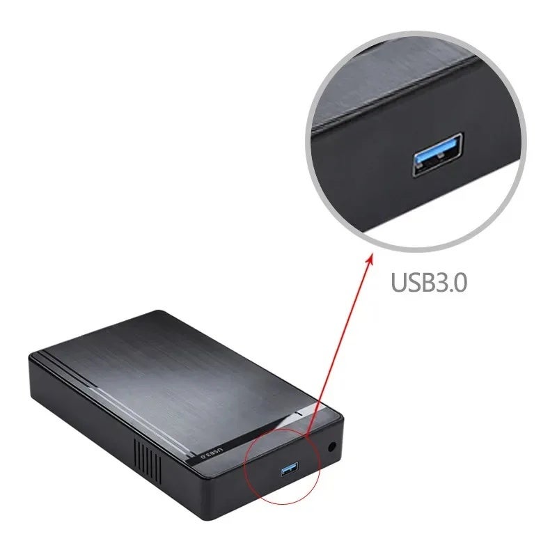 غلاف قرص صلب 3.5 بوصة SATA USB 3.0 - Image 3