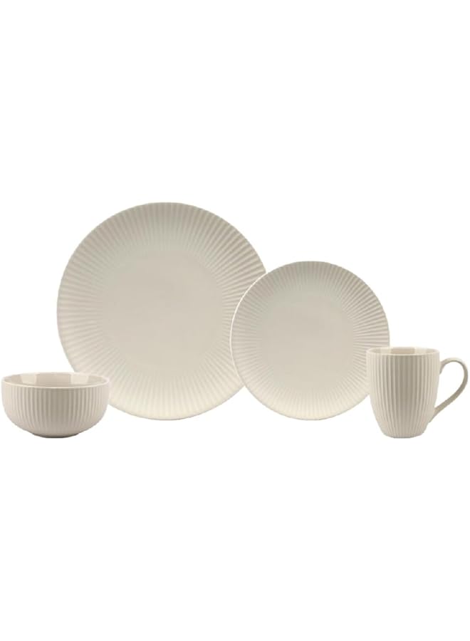 Bien Servi 16 Piece Elegant Design Dinner Set Ivory Krjyd1274.Krjyb426.Krj