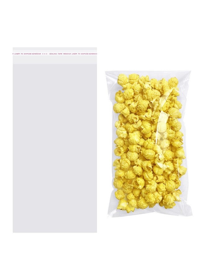 موريباك أكياس سيلوفان ذاتية الغلق من مورباك، ذاتية اللصق، 6 × 12 بوصة، أكياس سيلوفان شفافة قابلة لإعادة الإغلاق، 200 قطعة - Image 1