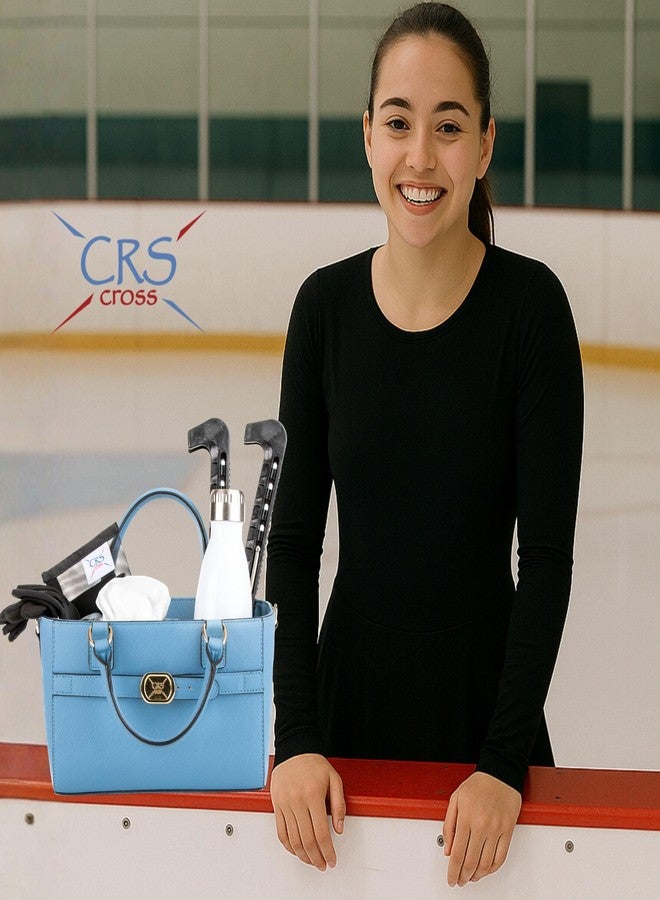 CRS Cross Rink Side Tote Ice Skating Accessory Bag. Tote, Blue Sky - Image 3