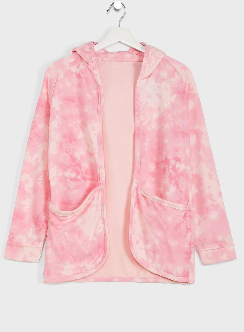 Ripples Printed Hoodie