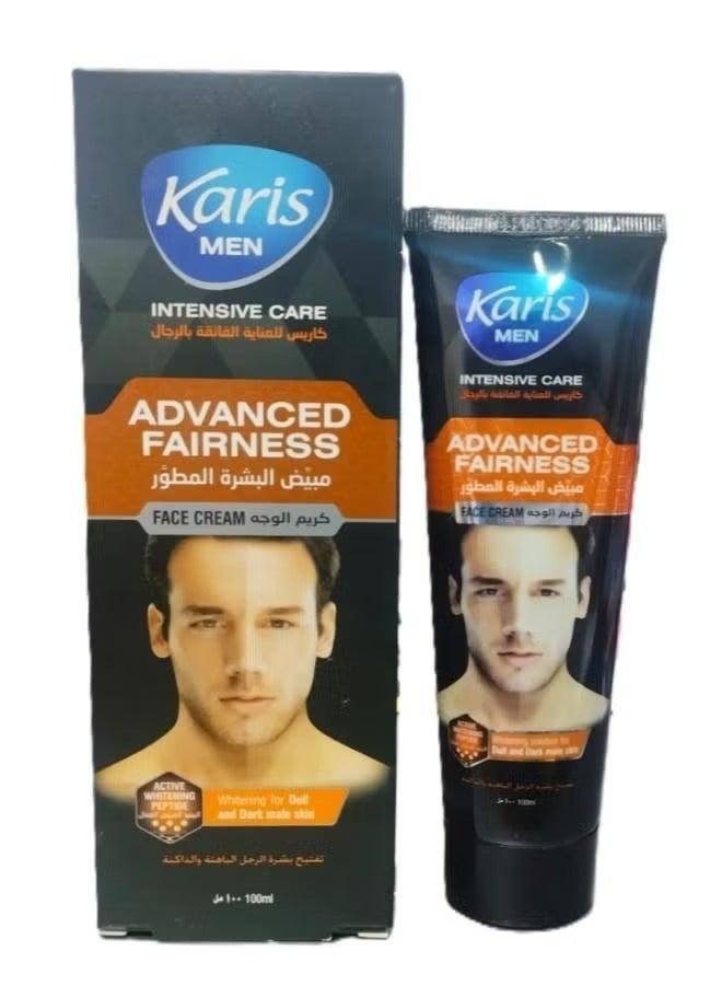 KARIS 2pcs Karis  Men Intensive Care Advanced Fairness Face Cream 100 Ml - Image 3