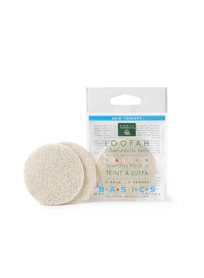 Earth Therapeutics Loofah Complexion Discs 3 Pack - Image 2