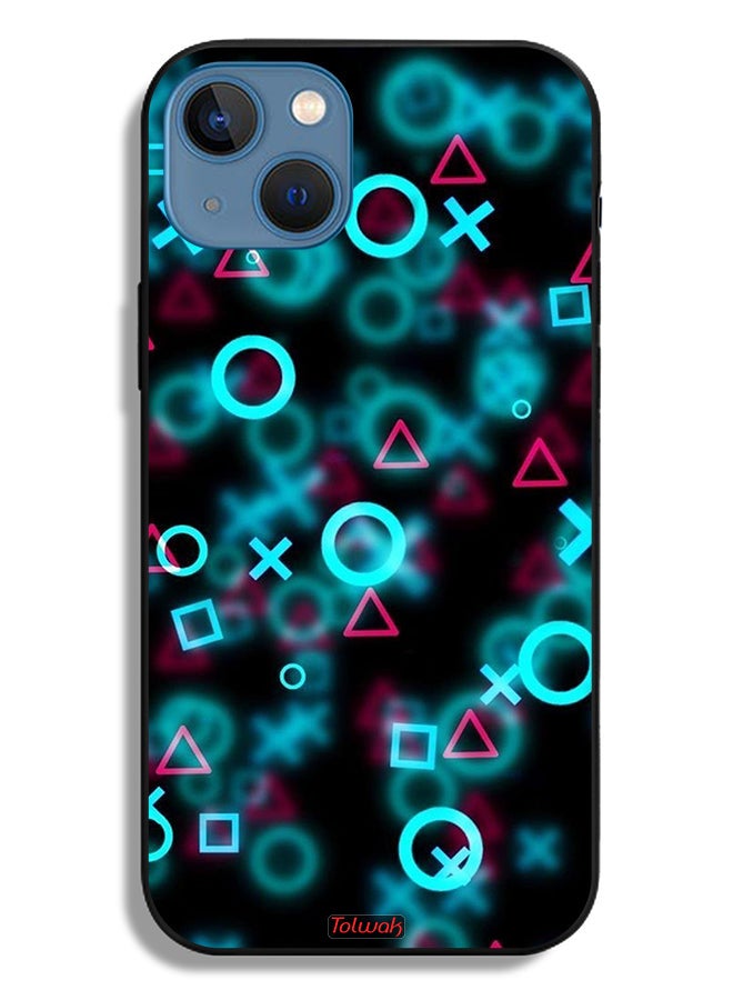Tolwak Apple iPhone 13 Protective Case Squid Game Icons Small - Image 2