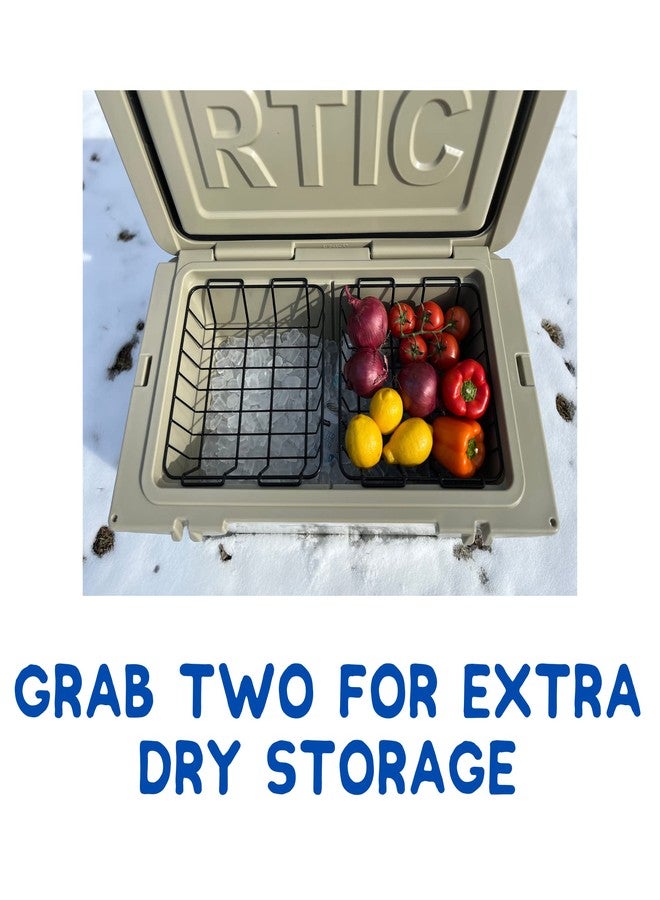 Above Sea Level Cooler Basket for RTIC 65 Qt - Compatible with Dividers and other RTIC Cooler Accessories - Image 3