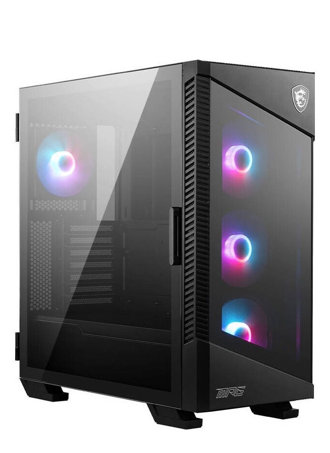 NANOTECH MPG Velox Gaming PC, Intel Core i7-14700F, Nvidia RTX 4060Ti 8GB, DDR5 32GB (2x16) 6000MHz Ram, 1TB NVMe M.2 SSD, AIO 3 Fan Liquid Cooler, 650W PSU, Windows 11 Pro