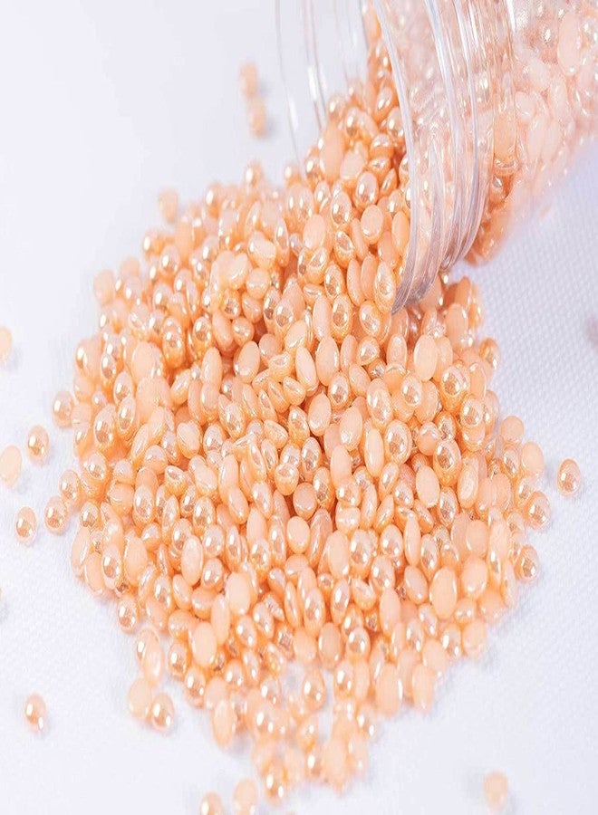 Mohan Shoppe Peach Round Hotfix Stones for Jewelry Making & Clothing Wedding Dress, More Elegant, Stylish and Unique Size- 4mm Approx.,Package of 100 Grams - Image 1
