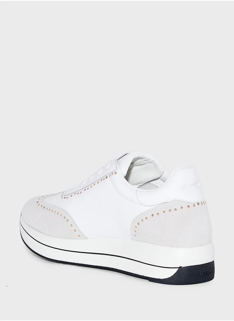 Love Moschino Casual Low Top Sneakers