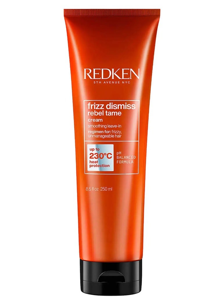 Redken Frizz Dismiss Rebel Tame Cream Smoothing Leave-In 250ml - Image 1