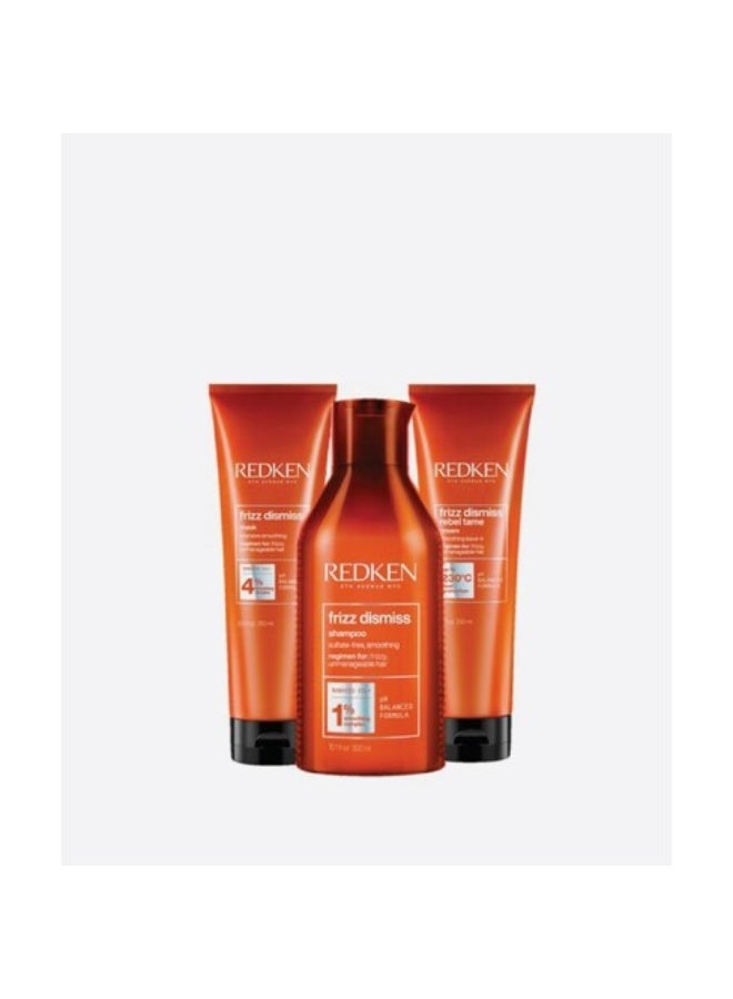 Redken Frizz Dismiss Rebel Tame Cream Smoothing Leave-In 250ml - Image 2