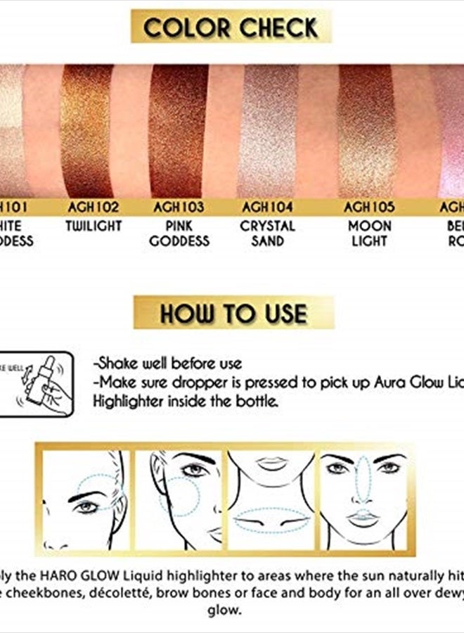 J.Cat Beauty Halo Glow Liquid Highlighter - Bella Rose - Image 3