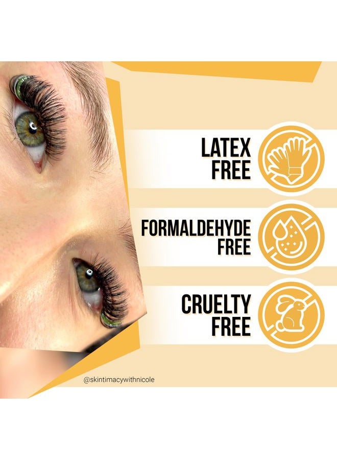 Forabeli Forabel Strong Lash Extension Glue - 2-3 Sec Dry, 6 Week Retention, Seamless Integration, Black Eyelash Adhesive for Professional Use - Image 5