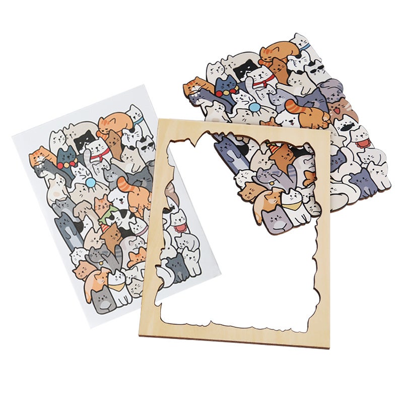 Wooden 3D Animal Puzzle for Kids - Image 1