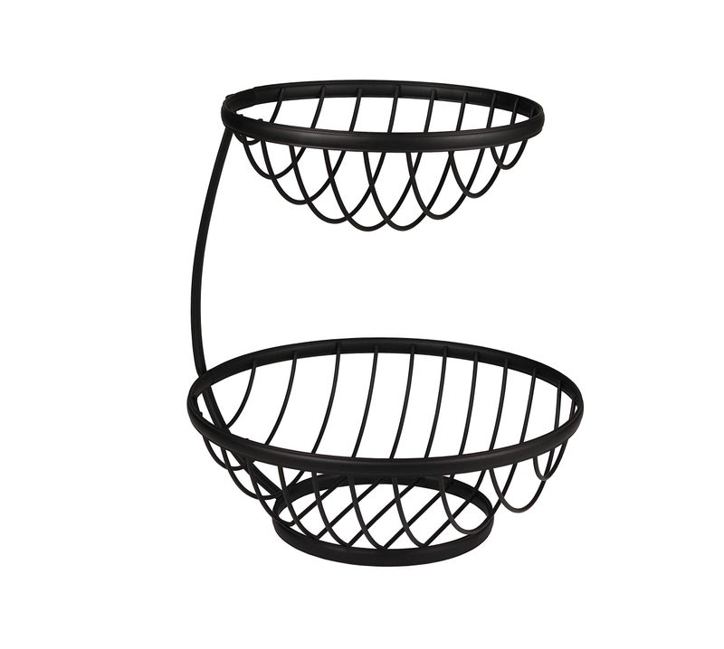 Spectrum Diversified Ashley 2-Tier Server, Black - Image 1