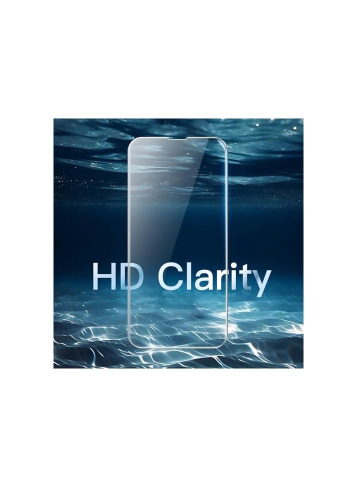 جي تيك حافظة JETech مغناطيسية 3 في 1 لهاتف iPhone 13 مقاس 6.1 بوصة مع واقي شاشة من الزجاج المقسى، متوافق مع MagSafe، غطاء هاتف خلفي شفاف غير لامع مقاوم للصدمات (أسود) - Image 5