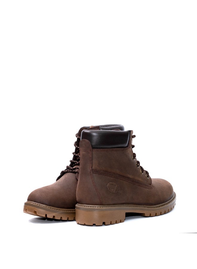 Levent G.L Working Style Half Boot - Coffee - Image 1