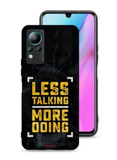 Infinix Note 11 Protective Case Cover Less Talking More Doing