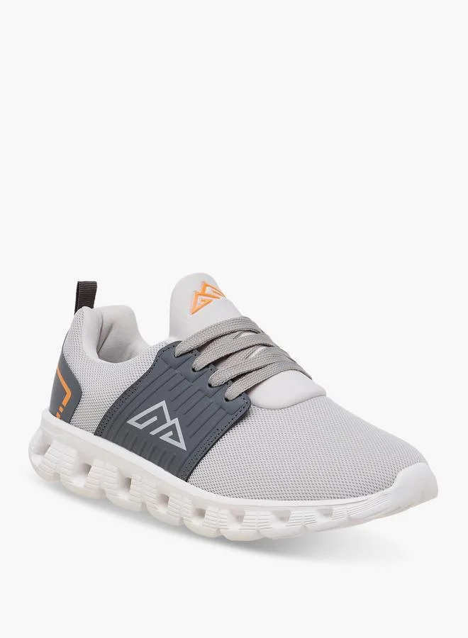 شو اكسبرس حذاء رياضي للأولاد بتفاصيل شعار وإغلاق برباط