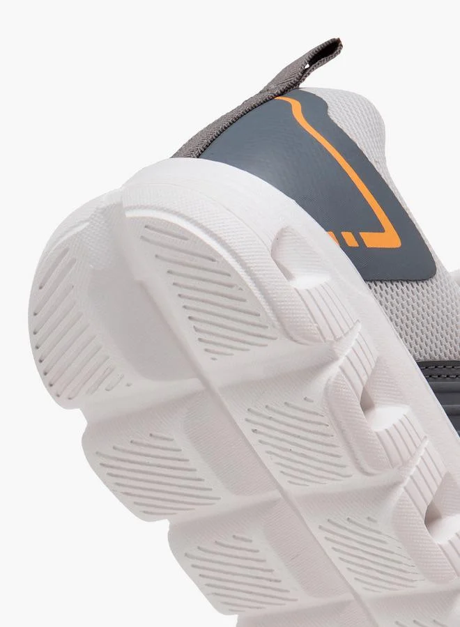 Oaklan by Shoexpress GREY Boys Logo Detail Sports Shoes with Lace-Up Closure for Men | Best Price UAE