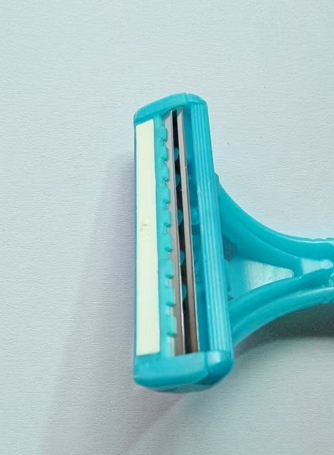 الحلاقة لمرة واحدة اثنتين شريح يستخدم للرجال و النساء  اثنا عشرة حبةفي كيس - Image 2