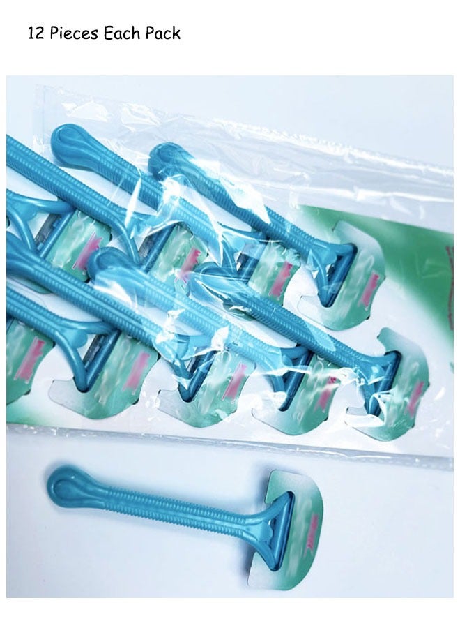 الحلاقة لمرة واحدة اثنتين شريح يستخدم للرجال و النساء  اثنا عشرة حبةفي كيس - Image 1