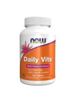 Supplements, Daily Vits™, One Tablet Daily with Lutein & Lycopene, 250 Tablets