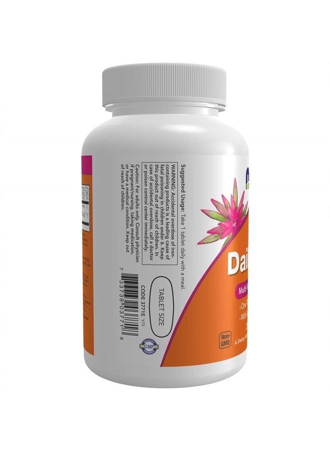 now - Supplements, Daily Vits™, One Tablet Daily with Lutein & Lycopene, 250 Tablets - Image 1