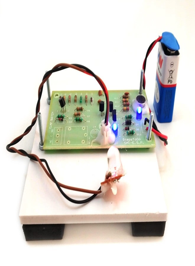 StepsToDo Clap Switch | Ready to Use Clap Switch Model | Working Model of Clap Switch | Clap Switch On PCB - Image 1