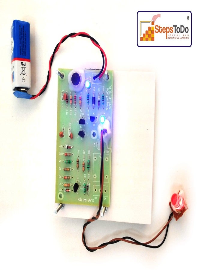StepsToDo Clap Switch | Ready to Use Clap Switch Model | Working Model of Clap Switch | Clap Switch On PCB - Image 2