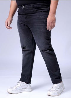 HARDSODA Men Plus Size Slim Fit Solid Mid-Rise Stretchable Jeans  - Image 3