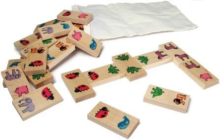 Maple Landmark Animal Dominoes - Made in USA - Image 2
