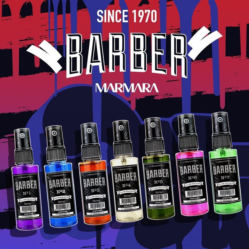 barber marmara Marmara Barber Cologne - Best Choice of Modern Barbers and Traditional Shaving Fans Travel Size (50 ml, Travel Set) - Image 2
