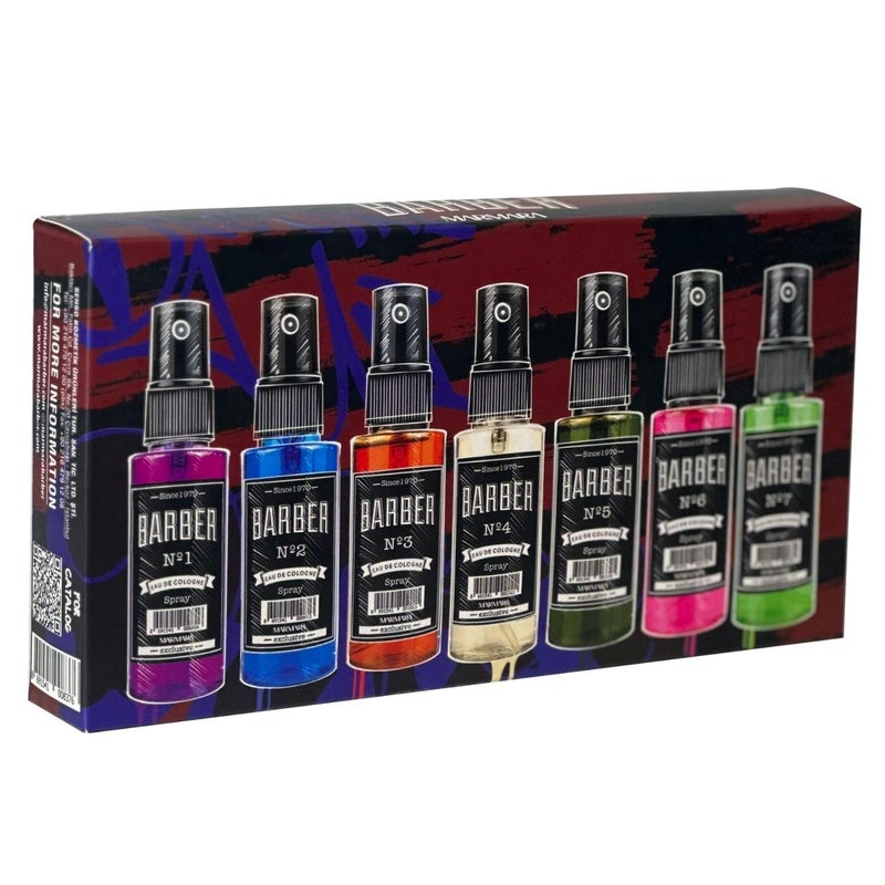 barber marmara Marmara Barber Cologne - Best Choice of Modern Barbers and Traditional Shaving Fans Travel Size (50 ml, Travel Set) - Image 1