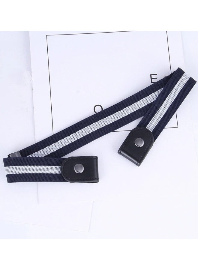 هابي هوم حزام خصر مرن بدون إبزيم للنساء والرجال – حزام مطاطي قابل للتعديل وغير مرئي للجينز والشورت والسراويل – مريح وخفيف الوزن ولا يسبب الضغط – يمنح ثباتاً طوال اليوم – مثالي للاستخدام اليومي، الرياضة، التنقل، والحفلات - Image 2