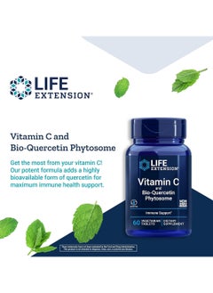 لايف إكستنشن فيتامين C وBioquercetin Tab 60 قرص لإطالة الحياة  - Image 4
