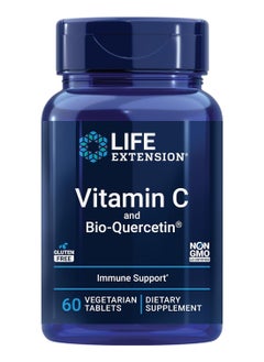 لايف إكستنشن فيتامين C وBioquercetin Tab 60 قرص لإطالة الحياة  - Image 1