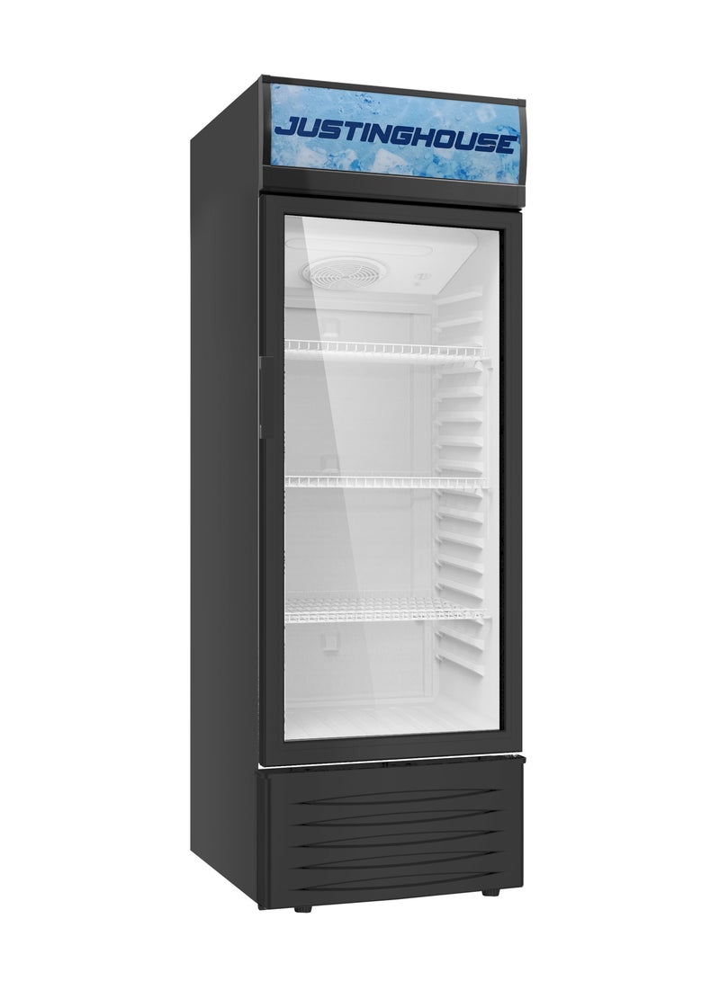 جوستنج هاوس ثلاجة عرض جستنغ هاوس 230 لتر - موديل JSSW-299، تصميم عصري وعملي - Image 2