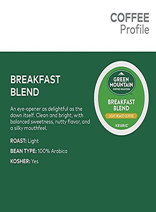 Green Mountain Coffee Roasters قهوة غرين ماونتن كوفي روسترز بنكهة مزيج الإفطار، كبسولات كيوريج كي-كاب للاستخدام الفردي، تحميص خفيف - Image 3