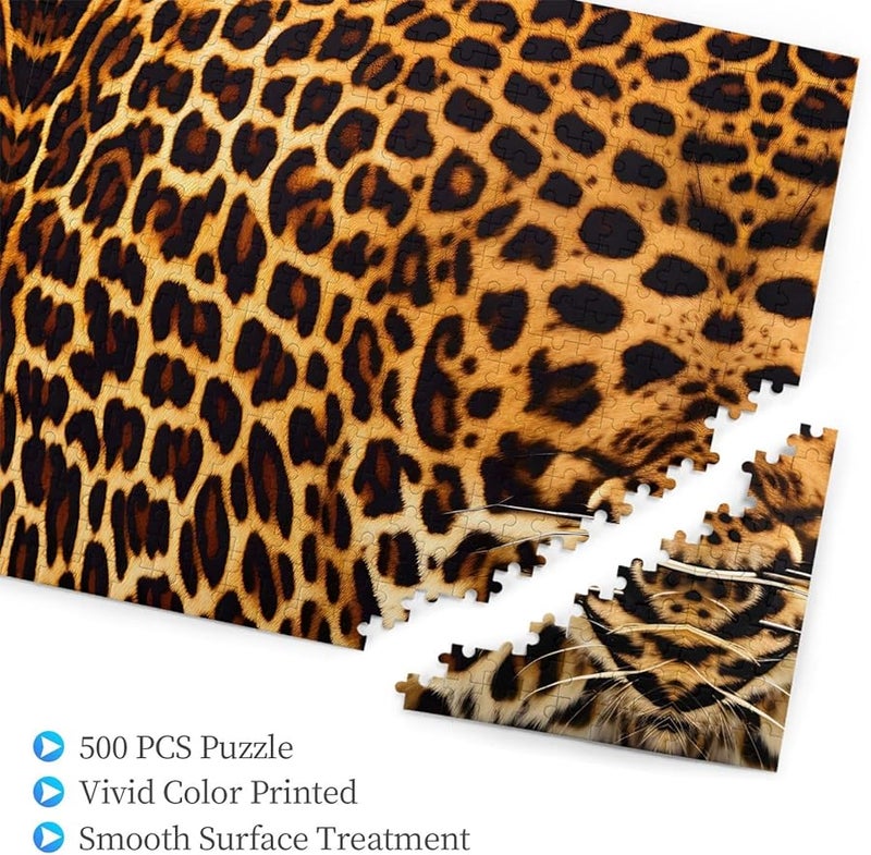 Phayah Stripes On Leopards 500 Piece Jigsaw Puzzle For Adults Home Decor 20 4 X 15 - Image 3