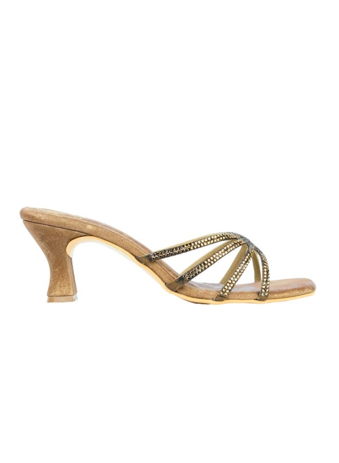 Dollar's Fashion S141H - Women Sandals, Zoya Women Stylish Pencil Heel Sandals, Ideal for Party, Wedding Wear, Festive Celebrations, and Formal Gatherings, Comfortable Fashion Heels for Girls - Image 3