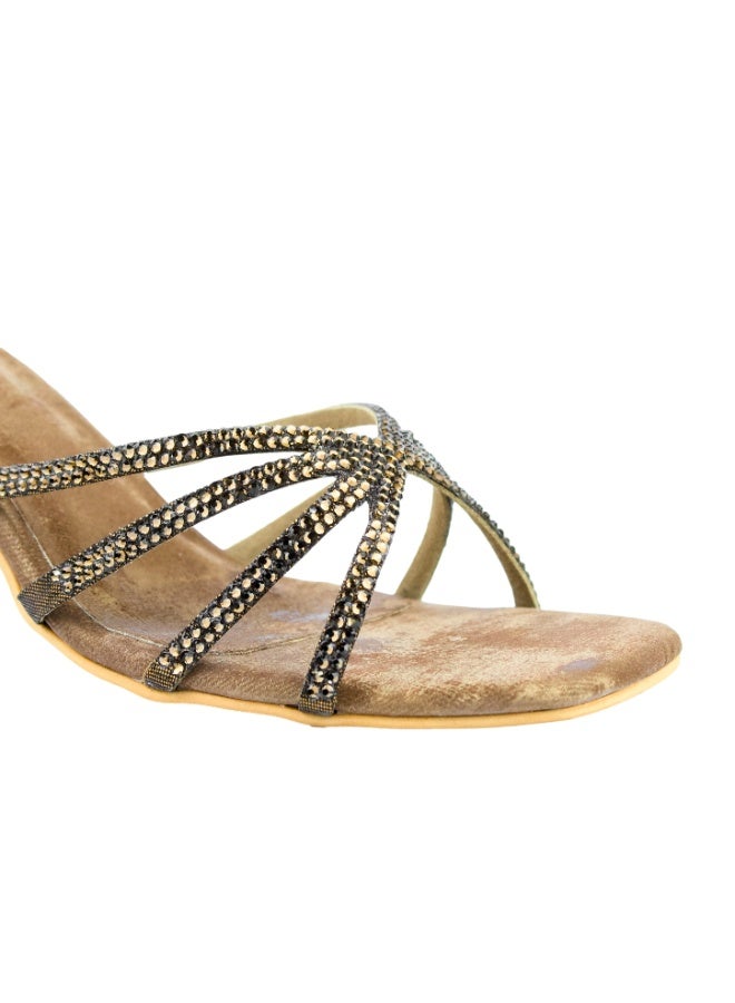 Dollar's Fashion S141H - Women Sandals, Zoya Women Stylish Pencil Heel Sandals, Ideal for Party, Wedding Wear, Festive Celebrations, and Formal Gatherings, Comfortable Fashion Heels for Girls - Image 2