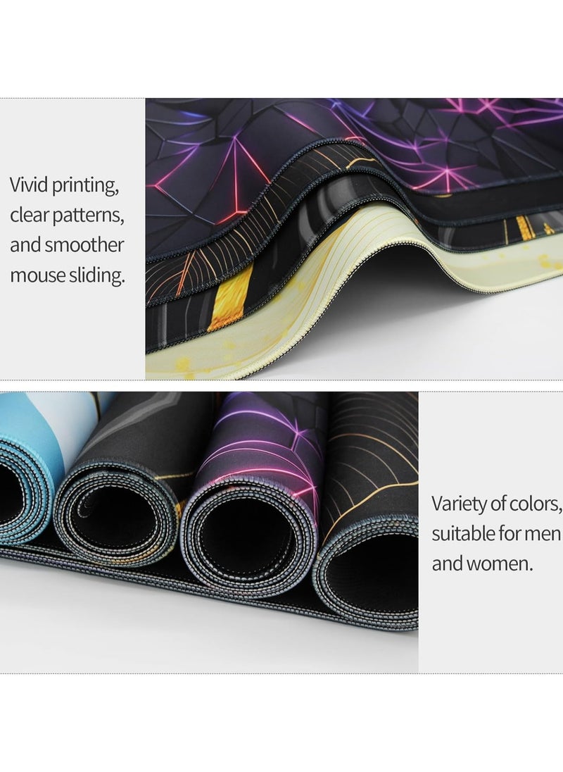 Sumkyle - Large Mouse Pad 900x400mm Non-Slip Rubber Base Gaming Mousepad Office Desk - Image 1