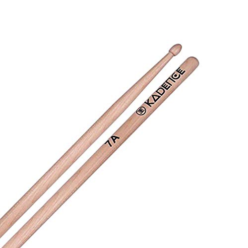 Kadence " Kadence Drum Stick Maple Wooden Tip 7A" (KAD-DSTKMW-7A) - Image 1