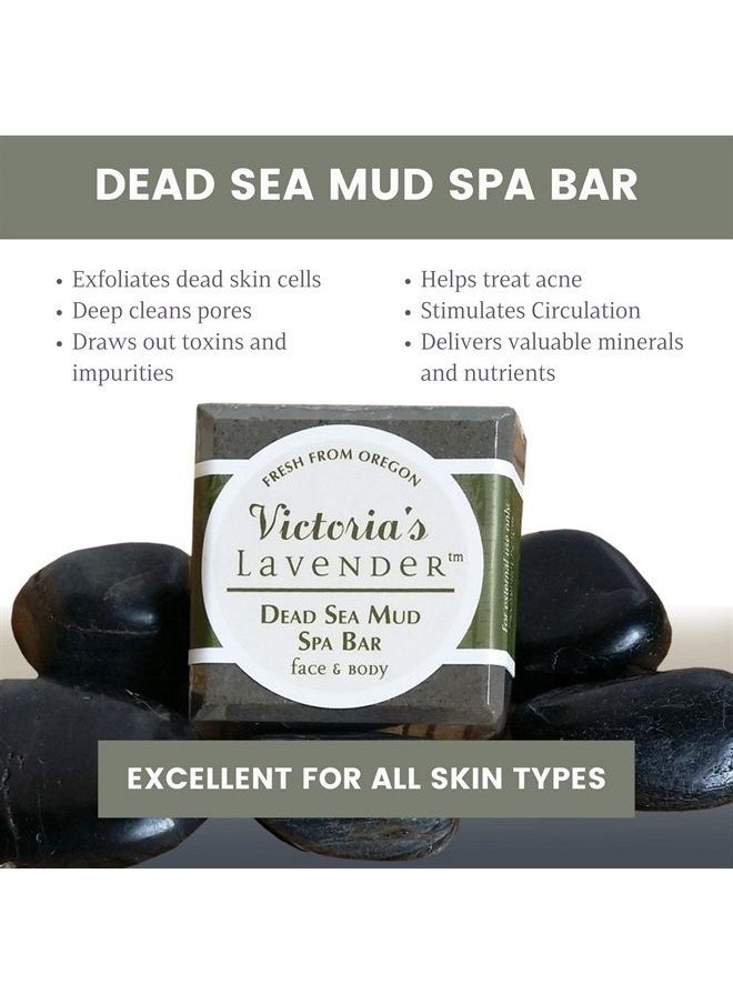 Victoria's Lavender - Luxury Gift Basket for Women - Neck Wrap, Body Mist, Hand & Body Lotion, Lip Balm, Soy Candle, Mud Spa Bar & Lavender Sachet, Skin Care Sets & Kits, Beauty Products For Women - Image 1