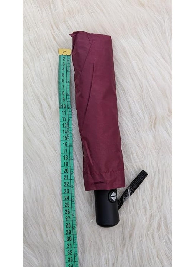 مظلة واقية من الشمس والمطر . قابلة للطي . UV ونظام فتح وغلق تلقائي . لون داخلى اسود لنتيجة عزل افضل - Image 4