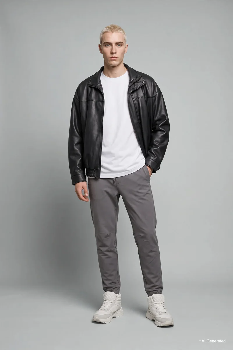 Regular Fit Long Trousers