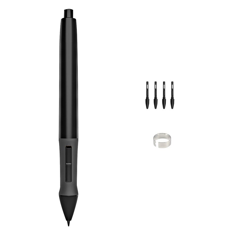 Battery-Free Stylus Black PEN68 Programmable Buttons Digital Pen - Comfortable To Hold Lightweight Drawing Tablet Pen for Huion Graphics Tablet Users - Image 2