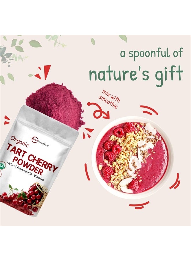 Micro Ingredients Organic Tart Cherry Powder, 4 oz  - Image 5